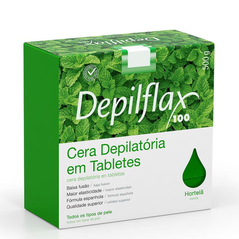Cera Hortelã Depilflax